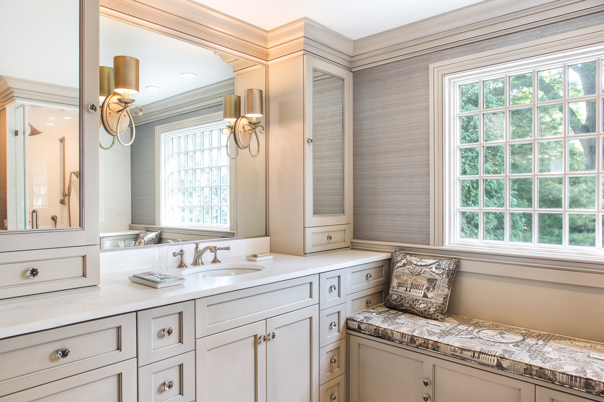 Bathroom cabinets for storage