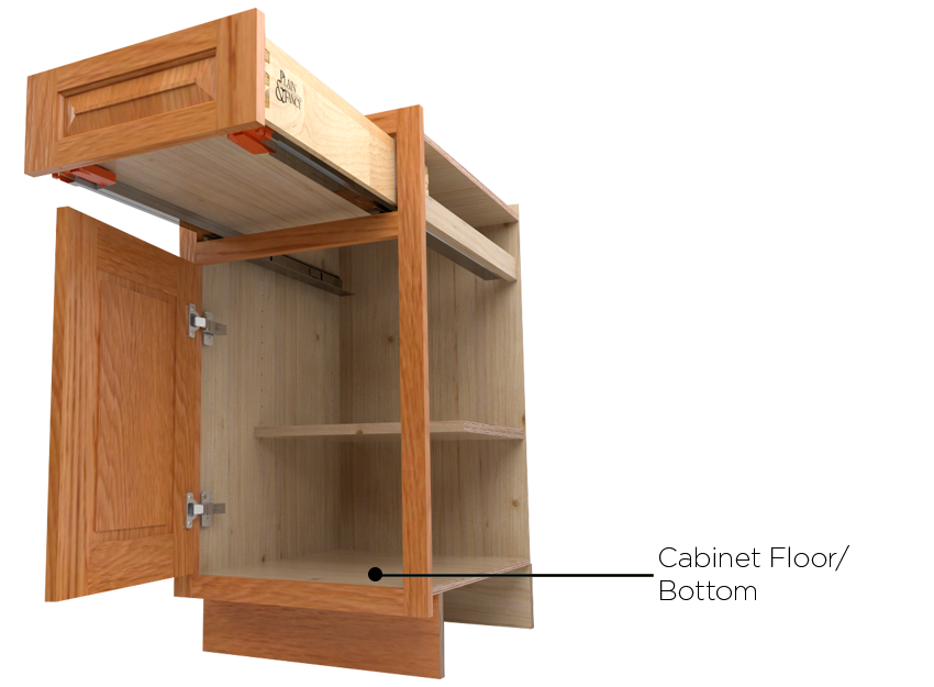 Cabinet Construction Floor 850 625